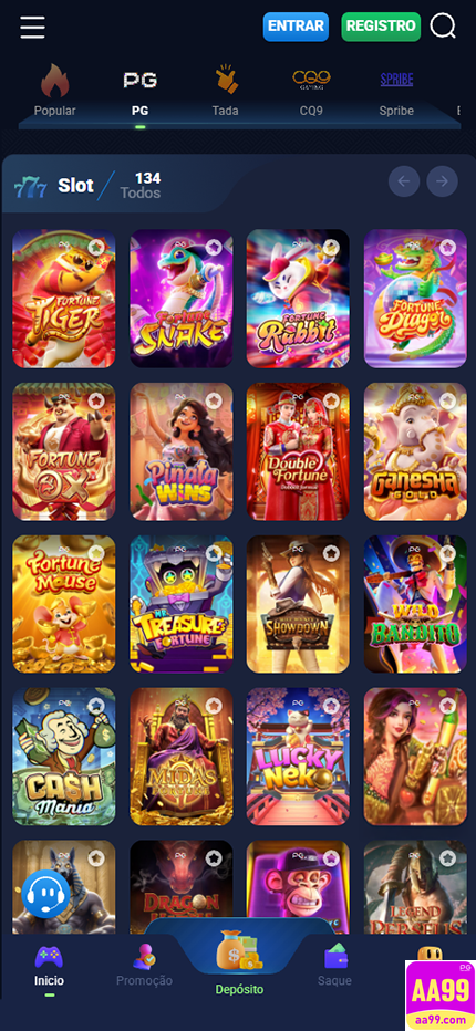 Prêmios Jogos aa99.com